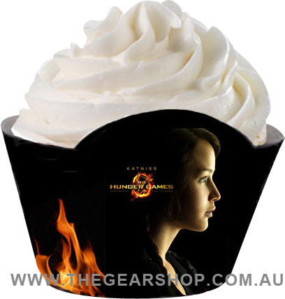 Hunger Games Katniss party cupacke wrappers