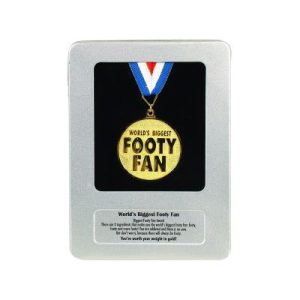 footy fan award medal